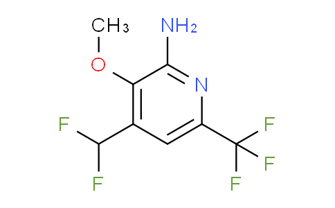 2-Amino-4-(difluoromethyl)-3-methoxy-6-(trifluoromethyl)pyridine