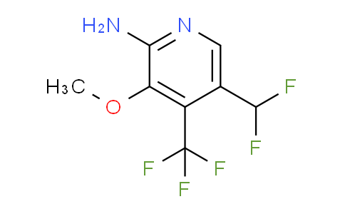 2-Amino-5-(difluoromethyl)-3-methoxy-4-(trifluoromethyl)pyridine