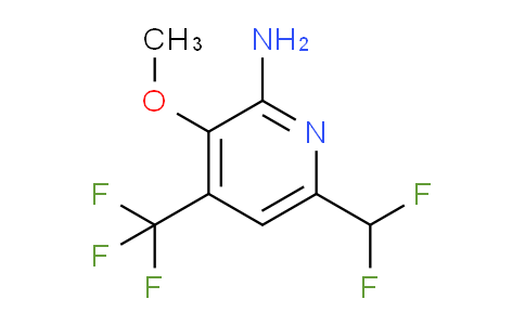 2-Amino-6-(difluoromethyl)-3-methoxy-4-(trifluoromethyl)pyridine