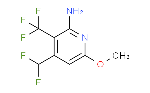 2-Amino-4-(difluoromethyl)-6-methoxy-3-(trifluoromethyl)pyridine