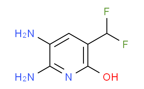 2,3-Diamino-5-(difluoromethyl)-6-hydroxypyridine