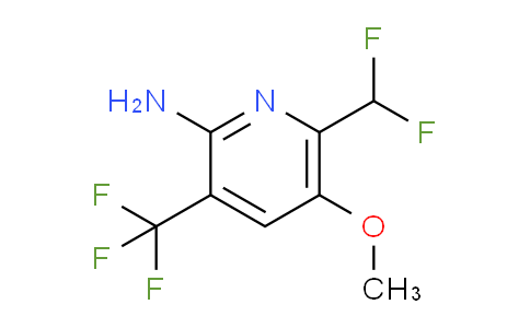 AM131154 | 1806916-98-2 | 2-Amino-6-(difluoromethyl)-5-methoxy-3-(trifluoromethyl)pyridine