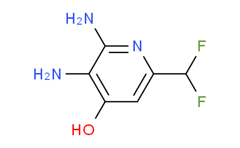 2,3-Diamino-6-(difluoromethyl)-4-hydroxypyridine