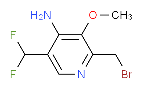 AM131166 | 1804682-29-8 | 4-Amino-2-(bromomethyl)-5-(difluoromethyl)-3-methoxypyridine