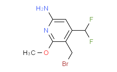 AM131168 | 1805970-46-0 | 6-Amino-3-(bromomethyl)-4-(difluoromethyl)-2-methoxypyridine