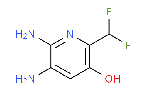 2,3-Diamino-6-(difluoromethyl)-5-hydroxypyridine