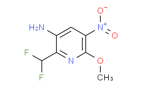 3-Amino-2-(difluoromethyl)-6-methoxy-5-nitropyridine