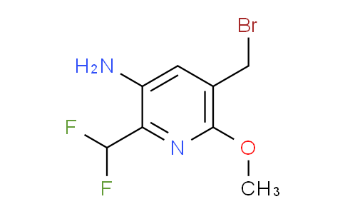 AM131182 | 1804923-10-1 | 3-Amino-5-(bromomethyl)-2-(difluoromethyl)-6-methoxypyridine