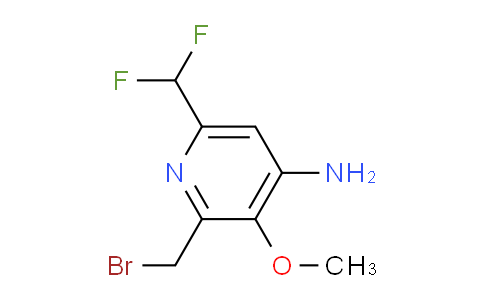 AM131192 | 1805368-06-2 | 4-Amino-2-(bromomethyl)-6-(difluoromethyl)-3-methoxypyridine