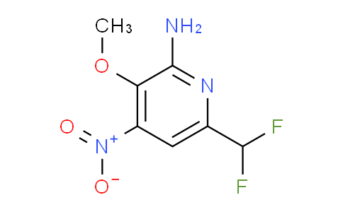 2-Amino-6-(difluoromethyl)-3-methoxy-4-nitropyridine