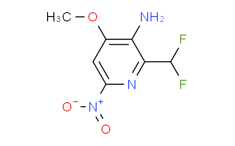 3-Amino-2-(difluoromethyl)-4-methoxy-6-nitropyridine