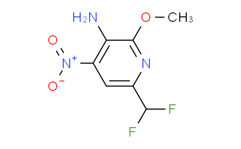 3-Amino-6-(difluoromethyl)-2-methoxy-4-nitropyridine