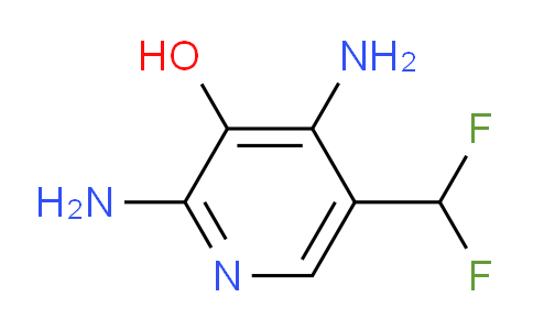 2,4-Diamino-5-(difluoromethyl)-3-hydroxypyridine
