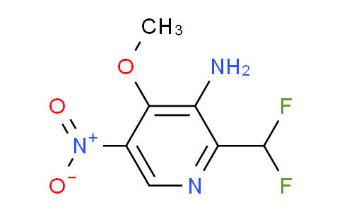 3-Amino-2-(difluoromethyl)-4-methoxy-5-nitropyridine