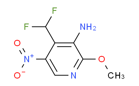 AM131206 | 1804921-32-1 | 3-Amino-4-(difluoromethyl)-2-methoxy-5-nitropyridine