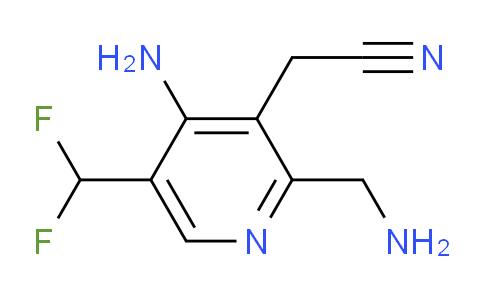 AM131210 | 1805344-28-8 | 4-Amino-2-(aminomethyl)-5-(difluoromethyl)pyridine-3-acetonitrile