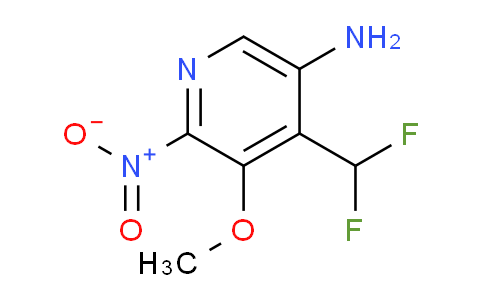 5-Amino-4-(difluoromethyl)-3-methoxy-2-nitropyridine