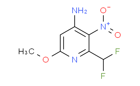 4-Amino-2-(difluoromethyl)-6-methoxy-3-nitropyridine