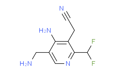 4-Amino-5-(aminomethyl)-2-(difluoromethyl)pyridine-3-acetonitrile