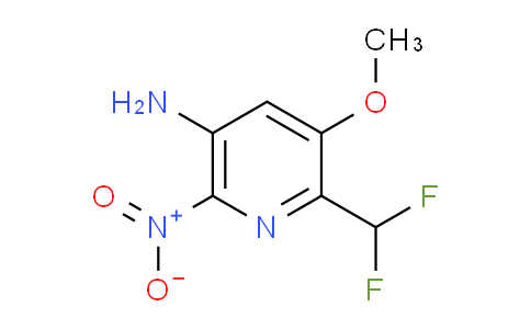 5-Amino-2-(difluoromethyl)-3-methoxy-6-nitropyridine