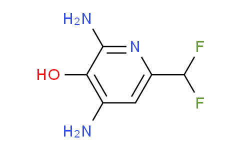 2,4-Diamino-6-(difluoromethyl)-3-hydroxypyridine
