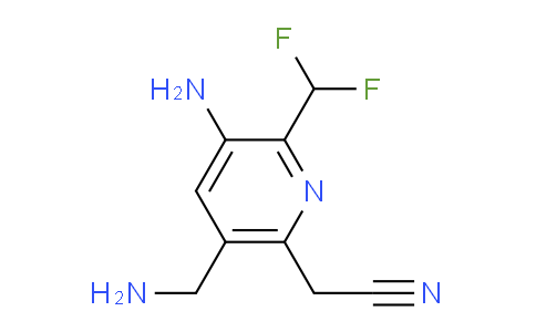 AM131230 | 1803685-35-9 | 3-Amino-5-(aminomethyl)-2-(difluoromethyl)pyridine-6-acetonitrile