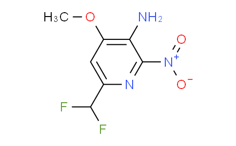 AM131233 | 1806788-60-2 | 3-Amino-6-(difluoromethyl)-4-methoxy-2-nitropyridine
