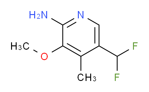 2-Amino-5-(difluoromethyl)-3-methoxy-4-methylpyridine