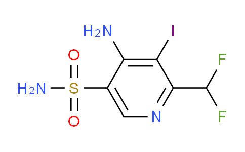 AM131285 | 1806825-88-6 | 4-Amino-2-(difluoromethyl)-3-iodopyridine-5-sulfonamide