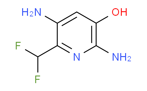 3,6-Diamino-2-(difluoromethyl)-5-hydroxypyridine