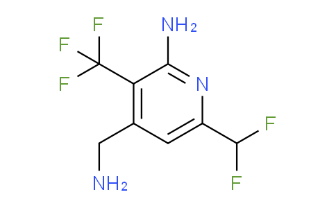 AM131295 | 1806889-21-3 | 2-Amino-4-(aminomethyl)-6-(difluoromethyl)-3-(trifluoromethyl)pyridine