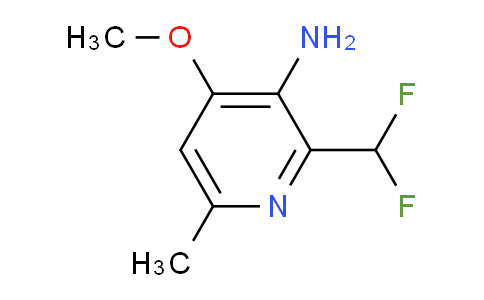 AM131300 | 1805364-84-4 | 3-Amino-2-(difluoromethyl)-4-methoxy-6-methylpyridine