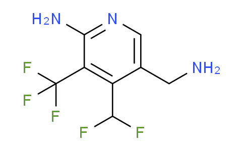 2-Amino-5-(aminomethyl)-4-(difluoromethyl)-3-(trifluoromethyl)pyridine