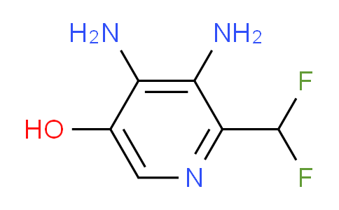 3,4-Diamino-2-(difluoromethyl)-5-hydroxypyridine