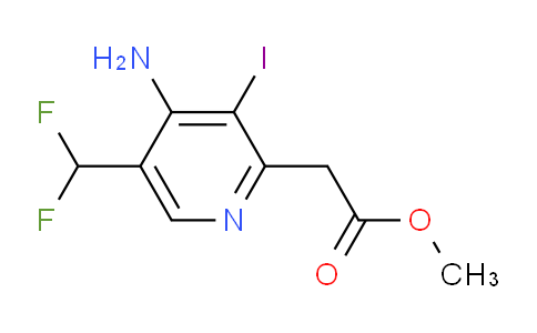 AM131348 | 1806792-73-3 | Methyl 4-amino-5-(difluoromethyl)-3-iodopyridine-2-acetate