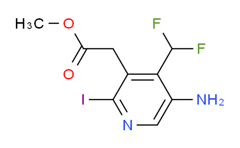 AM131351 | 1805969-74-7 | Methyl 5-amino-4-(difluoromethyl)-2-iodopyridine-3-acetate