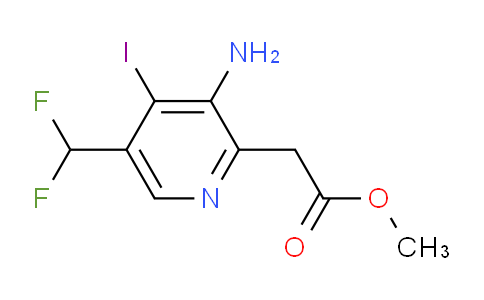 AM131353 | 1805150-00-8 | Methyl 3-amino-5-(difluoromethyl)-4-iodopyridine-2-acetate