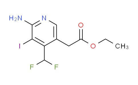 AM131359 | 1806896-84-3 | Ethyl 2-amino-4-(difluoromethyl)-3-iodopyridine-5-acetate