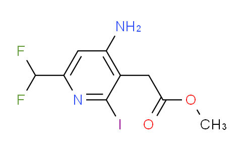 AM131360 | 1806824-23-6 | Methyl 4-amino-6-(difluoromethyl)-2-iodopyridine-3-acetate