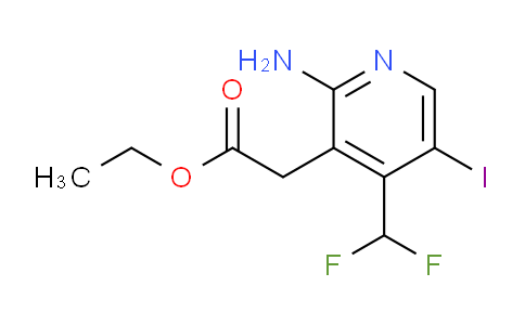 AM131374 | 1806811-12-0 | Ethyl 2-amino-4-(difluoromethyl)-5-iodopyridine-3-acetate