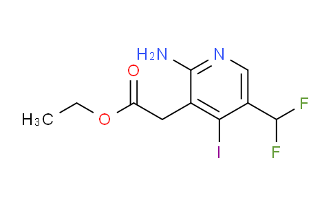 AM131379 | 1804929-29-0 | Ethyl 2-amino-5-(difluoromethyl)-4-iodopyridine-3-acetate