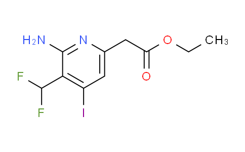 AM131385 | 1806810-92-3 | Ethyl 2-amino-3-(difluoromethyl)-4-iodopyridine-6-acetate