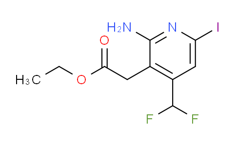 AM131386 | 1804929-17-6 | Ethyl 2-amino-4-(difluoromethyl)-6-iodopyridine-3-acetate