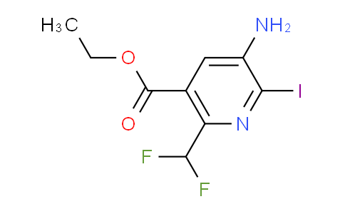 AM131389 | 1805148-16-6 | Ethyl 3-amino-6-(difluoromethyl)-2-iodopyridine-5-carboxylate