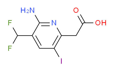 AM131395 | 1805962-29-1 | 2-Amino-3-(difluoromethyl)-5-iodopyridine-6-acetic acid