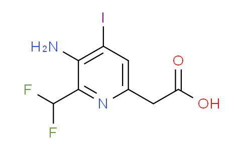 AM131398 | 1805962-35-9 | 3-Amino-2-(difluoromethyl)-4-iodopyridine-6-acetic acid