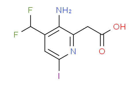 AM131401 | 1805148-86-0 | 3-Amino-4-(difluoromethyl)-6-iodopyridine-2-acetic acid