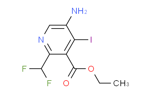 AM131405 | 1805216-00-5 | Ethyl 5-amino-2-(difluoromethyl)-4-iodopyridine-3-carboxylate