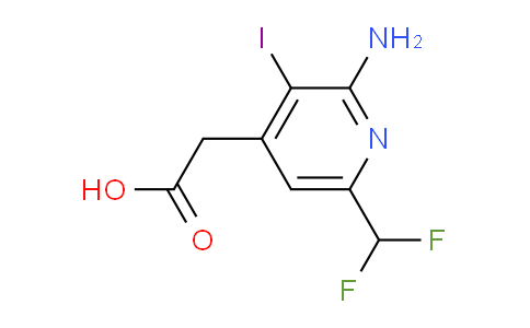 AM131406 | 1805216-17-4 | 2-Amino-6-(difluoromethyl)-3-iodopyridine-4-acetic acid