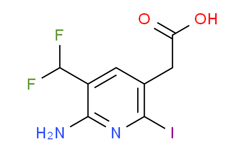 AM131412 | 1804679-11-5 | 2-Amino-3-(difluoromethyl)-6-iodopyridine-5-acetic acid